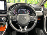 【ステアリングスイッチ】運転中、前方から目線をそらすことなく、オーディオ等の操作が可能な便利機能!安心&快適なドライブを演出してくれます♪