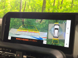 【パノラミックビューモニター】専用のカメラにより、上から見下ろしたような視点で360度クルマの周囲を確認することができます☆死角部分も確認しやすく、狭い場所での切り返しや駐車もスムーズに行えます。
