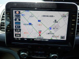 大画面の日産純正メモリナビ(MM521D-L)が装備されております♪