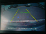 ガイドライン表示機能つきバックモニターです!バックでの駐車時など後方の安全確認ができて安心安全ですね♪