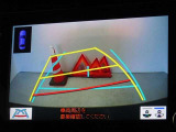 バックガイドモニターを装備しています、車庫入れもラクラクです。