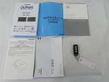 取扱説明書、メンテナンスノートが揃っています。スマートキーは、カギを取り出す手間がなく施錠開錠・エンジン始動ができる便利なキーです。