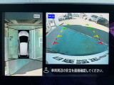 駐車も安心のアラウンドビューモニター装備!