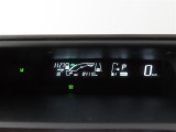 視認性の良いスピードメーター。