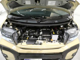 「まるまるクリン」によりエンジンルームもキレイに仕上げてあります。もちろん整備も済みですのでご安心してお乗りいただけます。