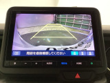 バックモニター付きで車庫入れも安心【カメラアングルは3パターンから選べます】知らない道でも安心して楽しくお出かけができます