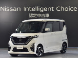 令和3年式 ルークス ハイウェイスターX です。ボディカラーはホワイトパールです。