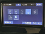 ブルートゥースに接続することにより、スマホに入ったお気に入りの音楽を車内で楽しむことができます♪あると本当に便利な機能になっています!