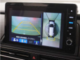 ◆マルチビューカメラシステム◆運転席から見えにくい後方などをナビ画面で確認でき運転を支援するシステムです!