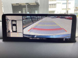 360度ビューモニター 4つのカメラで前後左右、俯瞰映像を表示、ドライバーからは見えない領域の危険認知をサポートするシステム搭載!