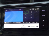 地デジ対応、フルセグデジタルTV放送が視聴できます。