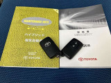 【取扱説明書/スマートキー】車両の取扱説明書・スマートキー/スペアキーございます。