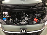 自慢のエンジンはパワードbyHONDAです。精度とバランスにこだわって、低回転からスムースなパワーを発揮します。