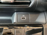 充電用USBソケット。