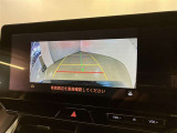 バックギアに入れると、このように後方が映し出されます!最終確認はご自身の目と耳で必ず行ってください!安全第一で!