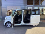 大きなドア開口で乗降性が大変良いです。
