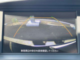 後方確認に便利なバックモニターが付いて安心です