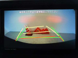 バックガイドモニターを装備しています、車庫入れもラクラクです。