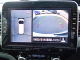 アラウンドビューモニターも付いているので、車庫入れもスムーズにできます。