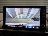 【バックカメラ】後退時も安心。リバース連動で画面が切り替わるのでとっても便利。