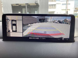 360度ビューモニター 4つのカメラで前後左右、俯瞰映像を表示、ドライバーからは見えない領域の危険認知をサポートするシステム搭載!