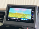 【バックカメラ】リバースにするだけで映ります、後方の安全確認や、狭い駐車場での車庫入れ、雨の日や夜間など視界の悪い時に便利です!安全にバックする為には欠かせない装備です。
