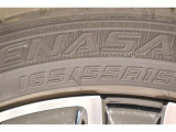 165/55R15    車両装着タイヤサイズです。 タイヤのご相談も石川トヨペットカローラにお任せください