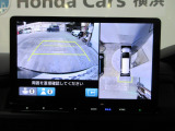 マルチビューカメラシステム。前後左右にカメラがついているのでとっても安心ですね。