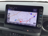 ホンダ純正9インチインターナビは使い勝手が良く画面が大きくて見やすいですよ〜(^^♪