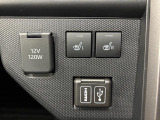 寒い冬に大活躍のシートヒーターが運転席と助手席についています♪シートぽっかぽか♪