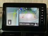 【バックカメラ】駐車時の後方を映像で確認できます