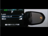 隣車線を走る車両をレーダーで検知し、ドアミラーでは確認しにくい後側方エリアに存在する車両に加え、急接近してくる車両も検知します。車両を検知するとドアミラーに搭載されたLEDインジケーターが点灯します。