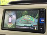 【パノラマモニター】専用のカメラにより、上から見下ろしたような視点で360度クルマの周囲を確認することができます☆死角部分も確認しやすく、狭い場所での切り返しや駐車もスムーズに行えます。