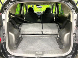 普段のお買い物や通勤、送迎等に十分な荷室スペースを確保しております。セカンドシートを倒すと、大きな荷物の積載も可能です♪