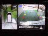 アラウンドビューモニターが駐車をアシスト☆4つの高解像度カメラで車の周囲を撮影。ミニバン、SUVなどの死角の駐停車も驚く程楽です!バックカメラは、車庫入れの時は勿論、後方の安全確認もできて安心です♪