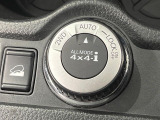 【オールモード4&times;4】2WD/4WDモードを手軽に切り替え可能。燃費重視の2WD、スタック時に役立つLOCK、AUTOモードでは4WDの配分を自動で調整し、路面状況を問わず安定した走りをサポート。