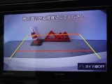 バックカメラを装備しています、車庫入れもラクラクです。