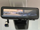 スマートルームミラーも付いてます☆後方ピラーや荷物、後席に同乗している方や曇りなど視界が遮られた場合でも後方カメラからの映像で安全確認をすることが出来て安心です☆