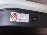 パワーバックドアのスイッチです。ショッピング等で買い物で手が塞がっていてもボタン一つで開閉できるので便利ですよ。