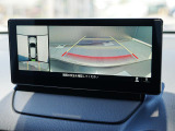 360&deg;ビューモニターを搭載しています。コーナーセンサーと合せてお使いいただくことで、安全、安心にお車の取り回しを行っていただけます。