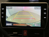 バックガイドモニターで、後方を確認しながら安心して駐車することができます。運転初心者も熟練者も必須の機能ですよ!