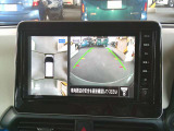 アラウンドビューモニター付き!車両を真上から見ているような映像で車庫入れも安心!!