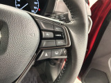 クルーズコントロールを装備しています。高速道路などで一定の速度で走ってくれるので運転が楽ですよ!速度を設定できますので、スピードの出しすぎにも注意できます。