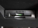 ETC車載器付きです。高速道路の料金所もスムーズに通過できます。