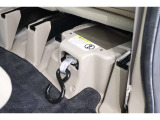 電動ウインチベルトが装備されており、車いすの引き上げが簡単に行えます!!