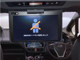 フリップダウン後席モニターはお子様に大人気です♪長距離ドライブや渋滞でも退屈しませんね!