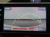 バックモニターで、後方を確認しながら安心して駐車することができます。運転初心者も熟練者も必須の機能ですよ!