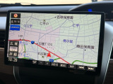 操作性に優れた社外ナビを装備しております。