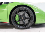 CCB with green calipers