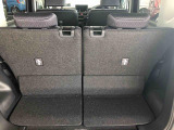荷室空間も広く、シートアレンジもできるので使い分けできます。